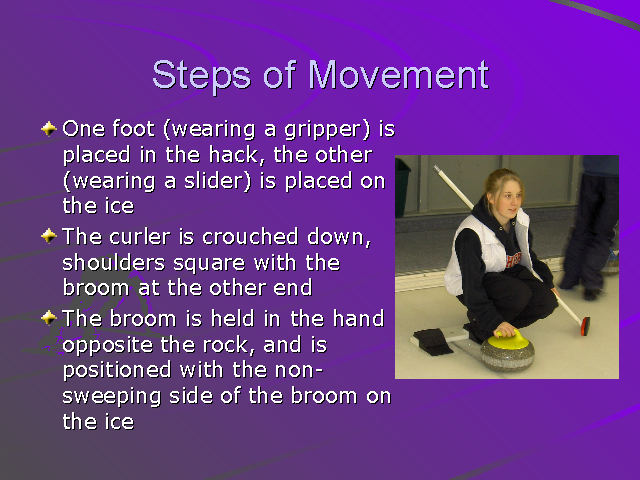 Steps of movement