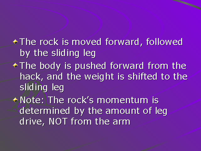 curling stone  delivery